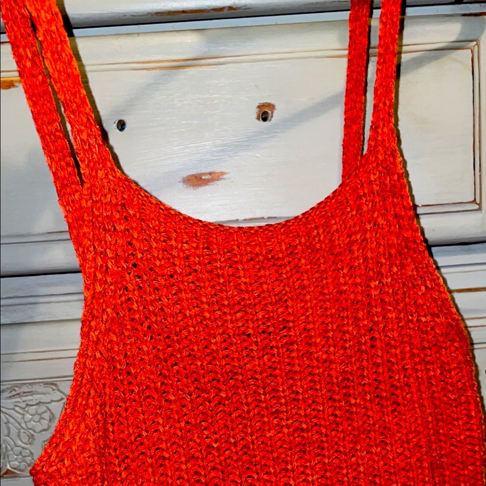 Forever 21 Orange Tank Top